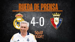 Ancelotti Rueda de prensa Real Madrid vs Osasuna [upl. by Gemma]