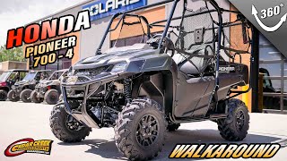 Walkaround  2025 Honda® Pioneer 7004 Deluxe [upl. by Adnesor]