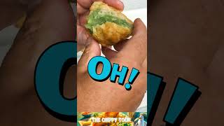 Chowing Down on the Best MUSHY PEA FRITTERS 🫛Shorts Recap [upl. by Mosnar]