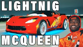 LIGHTNING MCQUEEN CORVETTE ZO6  HALLOWEEN SPECIAL [upl. by Hahsia]