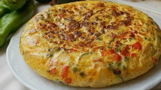 La famosísima TORTILLA PAISANA Fácil riquísima y muy saludable [upl. by Akeemaj]