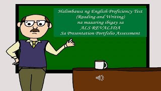 Video 170  Sample English Proficiency Test  Reading and Writing for ALS REVALIDA 20202021 [upl. by Staley482]