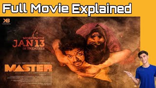 Master Full Movie Explained in TELUGU  Master Full Movie in Telugu Vijay  Vijay Sethupathi [upl. by Adnahsed281]