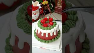 Merry Christmas Cake Ideas Part 3  shorts cake merrychristmascakefun vuongtroncake [upl. by Martreb]