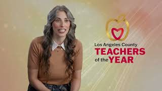 2023 Teacher of the Year Alanna Grimaldi Burbank USD [upl. by Daniel]