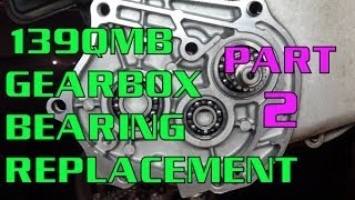 139QMB Gearbox Bearing Replacement Part 2 GY6 50cc Scooter [upl. by Sundin382]