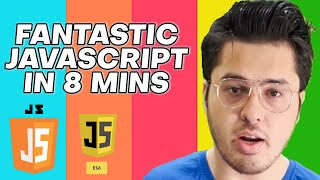 JavaScript in 8 Minutes 👩‍💻 [upl. by Won42]