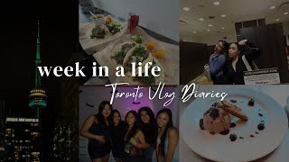 Toronto VLOG Diaries  week in a life [upl. by Cacia]