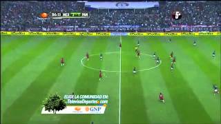 gol de chilena Raúl Jiménez México vs Panama 21 [upl. by Kinsman252]