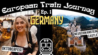 European Train Journey Ep 1  GERMANY [upl. by Ecnarolf968]