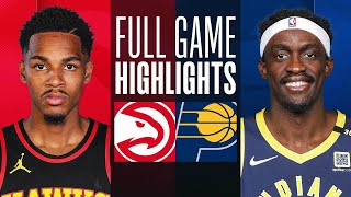 HAWKS at PACERS  FULL GAME HIGHLIGHTS  April 14 2024 [upl. by Ahtnammas]