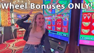 Nothing But Slot WHEEL BONUSES For 2 Hours Straight [upl. by Cristin895]