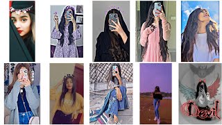 stylish🦋 hidden face dp pic  Snapchat👻🔥 selfie poses for girls  💞🎯Awesome profile picture [upl. by Afrika78]