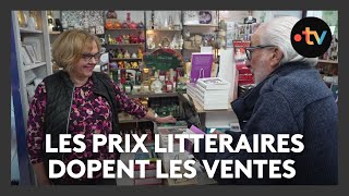 Moselle  les prix littéraires dopent les ventes des libraires messins [upl. by Forcier]