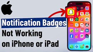 FIXED App Notification Badges Not Showing on iPhone and iPad [upl. by Ardnad]