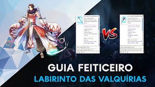 GUIA  FEITICEIRO LABIRINTO DAS VALQUÍRIAS  RAGNAROK THOR [upl. by Alla382]