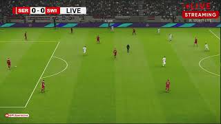 Serbia vs Switzerland  UEFA Nations League 2024  eFOOTBALL PES21 Gameplay PLSL 687 [upl. by Infeld]