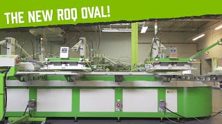 Introducing the ROQ Oval the Ultimate Automatic Screen Printing Machine [upl. by Powder]