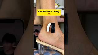 🔥Get Fair Feet in 5MinutesRemove Suntan Easily At HomeEasy pedicureskincare shorts viralvideo [upl. by Cliffes449]