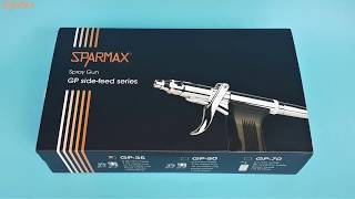 Sparmax GP35 PistolGrip DualAction Airbrush Review amp Test [upl. by Wichman981]