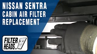 How to Replace Cabin Air Filter 2024 Nissan Sentra  AQ1290 [upl. by Blackmore405]