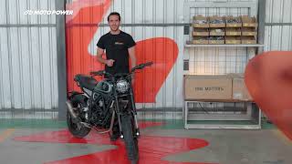 DAYTONA SCRAMBLER REVOLUTION 250  MOTOPOWER REVIEW [upl. by So648]