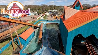 Pleasurewood Hills Log Flume POV [upl. by Ttegirb580]