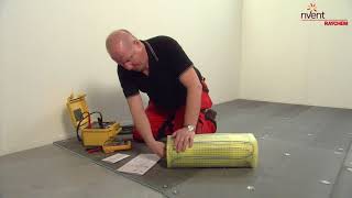 RAYCHEM QuickNet Floor Heating Mat Installation Guide Swedish [upl. by Etaner]