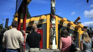 Totem pole installation time lapse [upl. by Brigitta]