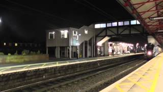 LNER Class A4 4464 Bittern Sweeps through Grantham  041214 [upl. by Tabber]