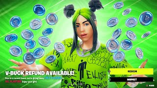 FORTNITE is GIVING EVERYONE VBUCKS [upl. by Assirim]