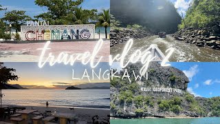 langkawi trip  part 2  mangrove tour fish and chip pantai cenang [upl. by Yarahs710]