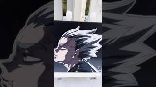 Emo Bokuto painting [upl. by Godfrey366]