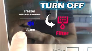 How To RESET Filter Light on Samsung Refrigerator [upl. by Drais604]