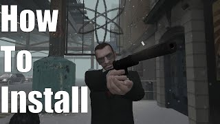 How To Install GTA IV Silenced Pistol Mod PC [upl. by Seraphina]