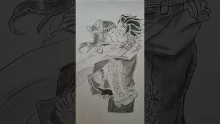 Tanjiro x kanao tanjiro tanjirokamado tanjiroxkanao demonslayer kanaoxtanjiro demon drawing [upl. by Fleischer335]