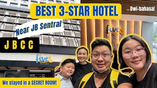 FIVES HOTEL JOHOR BAHRU  Best 3Star Hotel In JBCC JB Sentral Area  Full Hotel Review [upl. by Matti569]