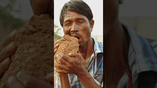 ये आदमी खाता है ईंट और पत्थर  Man Addicted To Eating Bricks shorts facts [upl. by Brose]