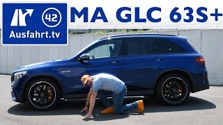 2018 MercedesAMG GLC 63S 4MATIC X253  Kaufberatung Test Review  MercedesBenz GLC [upl. by Daj835]