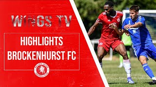 Wings TV  Highlights Vs Brockenhurst FC  Preseason [upl. by Suelo910]