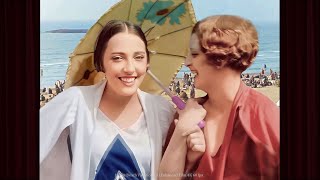 A Day at the Beach Roaring 20s Footage Restored to Life [upl. by Jeanette837]