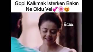 gopi Ahem Love you romance saath nibhana saathiya gopi Ahem [upl. by Kcirej]