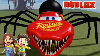 EXE Lightning McQueen Dominates Roblox 😱  Epic Gameplay with Konas2002 [upl. by Tnilk]