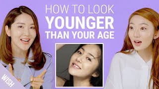 Korean Beauty Who Looks 30 Years Younger Reveals Secrets for Baby Skin  Wish Try Love [upl. by Hassadah]