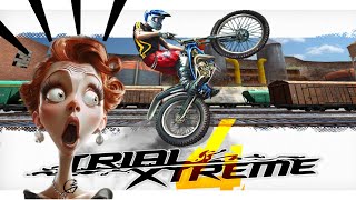 Mobile Game TRIAL XTREME FOUR Motorcycle game [upl. by Marleah]