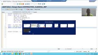 73  ABAP Programming  Interactive Classical Report Events  AT LINESELECTION Part2 [upl. by Shandy485]