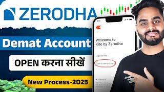 Zerodha Kite Demat Account Opening  How to Open Account in Zerodha  Zerodha me Account Kaise Khole [upl. by Liane]