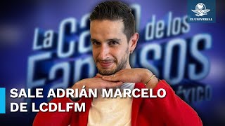 Adrián Marcelo abandona La Casa de los Famosos [upl. by Finn714]