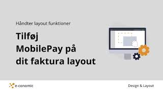 Tilføj MobilePay på dit faktura layout [upl. by Eednar]