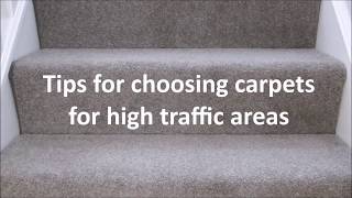 How to choose a carpet for high traffic areas like halls stairs amp landings [upl. by Alaric]